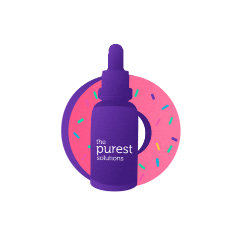 Doughnut Sticker by thepurestsolutions