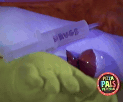 Party Drugs GIF by PIZZA PALS PLAYZONE