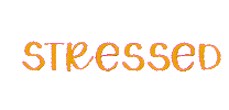 Stressed Cake Sticker