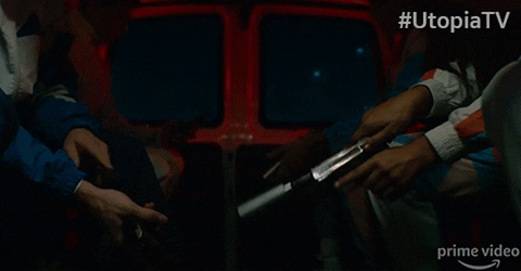 Gillian Flynn Utopia GIF by Amazon Prime Video