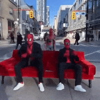 Chill Spiderman GIF by Crash Adams