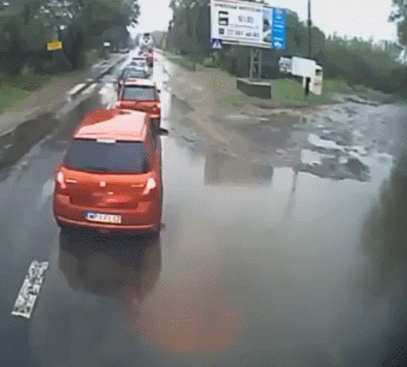 bike accident GIF
