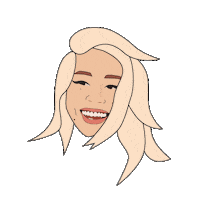 Bunny Monkey Sticker by RRAYYME