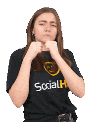 Fight Fighting Sticker by SocialHub