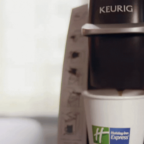 coffee GIF by Holiday Inn Express