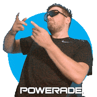 PoweradeAu happy dance funny dancing Sticker