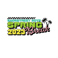 Spring Break Summer Sticker by BACKSTREET BOYS