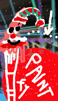 Merry Christmas Art GIF
