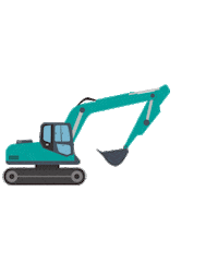 KobelcoAustralia construction caterpillar diggers earthmoving Sticker