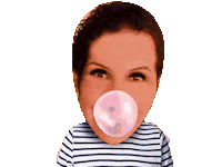 Bola Chicle Sticker by HUMORTVDIAMONDTEEN