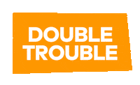 Trouble Sticker by Homepage.rs