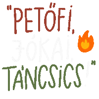 Marcius Petofi Sticker