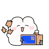 CJLogistics happy thank you surprise thanks Sticker