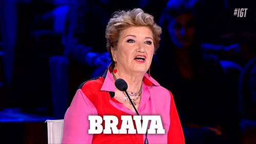 Tv Show Wow GIF by Italia's Got Talent