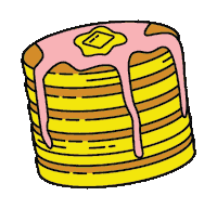 Breakfast Pancakes Sticker by Calgary Stampede