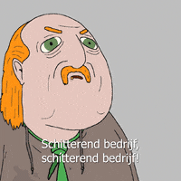 Aanenmatig grappig animatie tekenfilm rolf GIF