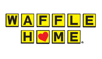 Heart Home Sticker by Waffle House