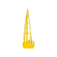 Monmouth County Sailboat Sticker by Ross Brewing