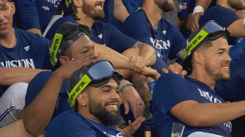 Celebrate Blue Jays GIF by Toronto Blue Jays