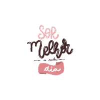 dhefloriano lettering dia frase melhor Sticker