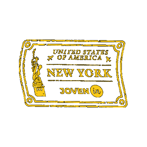 Viajar Nueva York Sticker by Joven_in Caja Rural
