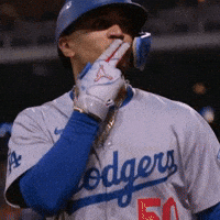 DodgersChat celebration kiss mlb dodgers GIF
