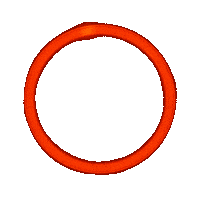 transgreaser animated red circle transgreaser Sticker