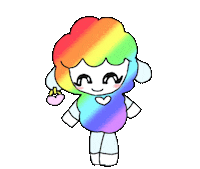 Art Sheep Sticker by riruta_s