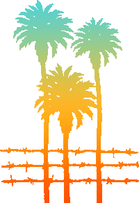 Los Angeles La Sticker by Free & Easy