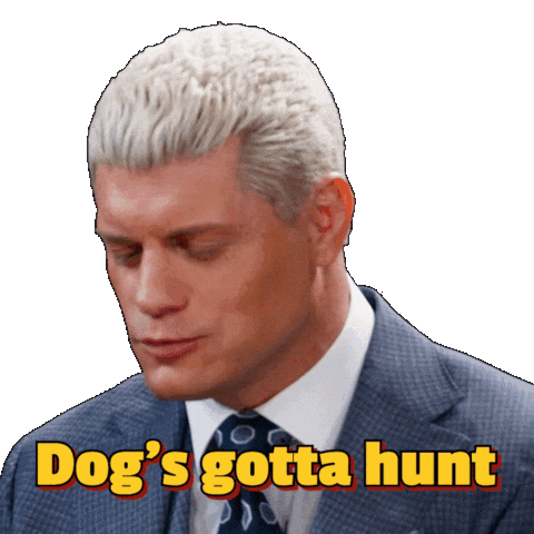 Cody Rhodes Dog Sticker by First We Feast