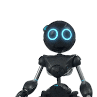 robot blu Sticker by Buderus Deutschland