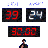 24 Away Sticker