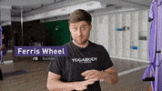 Ferris Wheel Yoga Trapeze GIF by YOGABODY