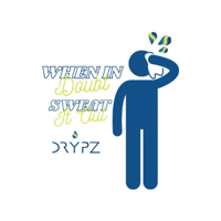 Sweat Recovery Sticker by DRYPZ