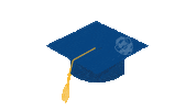 Graduation Sticker by Johnson & Wales University