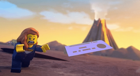 episode 4 volcano GIF by LEGO