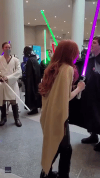 Cosplayers Get Engaged at New York Comic Con