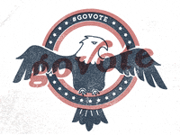 Voting Red White Blue GIF by #GoVote
