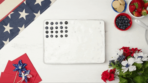 baking independence day GIF by evite