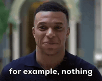Kylian Mbappe Nothing GIF