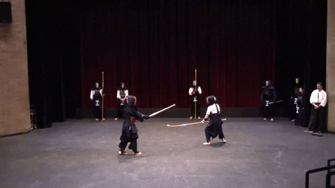 Bellevue College Kendo GIF by BC Student Programs