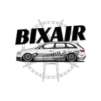 bixairclothing fashion audi bxa bixair Sticker
