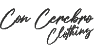 Con Cerebro Clothing Sticker by La Con Cerebro