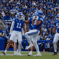 High Five Byu Football GIF by BYU Cougars