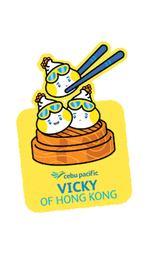 Hong Kong Travel Sticker by Cebu Pacific Air