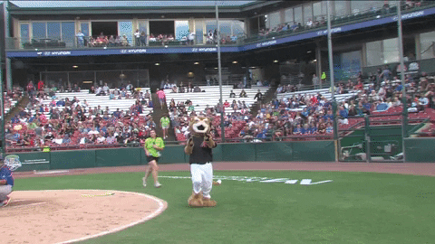 dab ozzie t cougar GIF by Kane County Cougars
