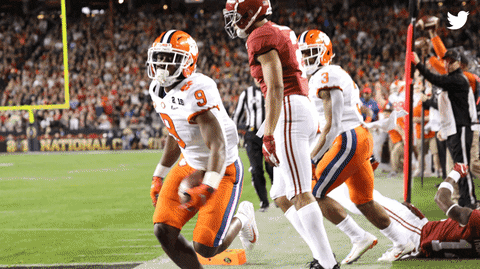 clemson bama GIF by College Football Playoff