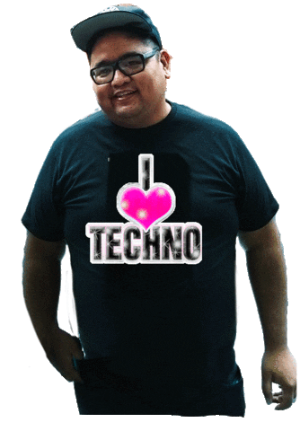 I Love Techno Nyc Sticker by MANGOTEETH