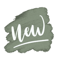 New Post Lettering Sticker