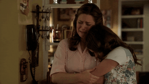 Zoe Perry Reaction GIF by CBS